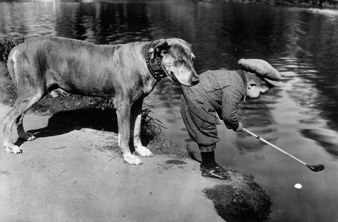 Helpful dog, 1920s